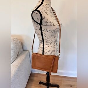 Vintage Coach Basic Bag in tan leather